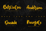 Thunder Ragnarok, a Script Font by Letterara (Thumbnail 2 of 8)