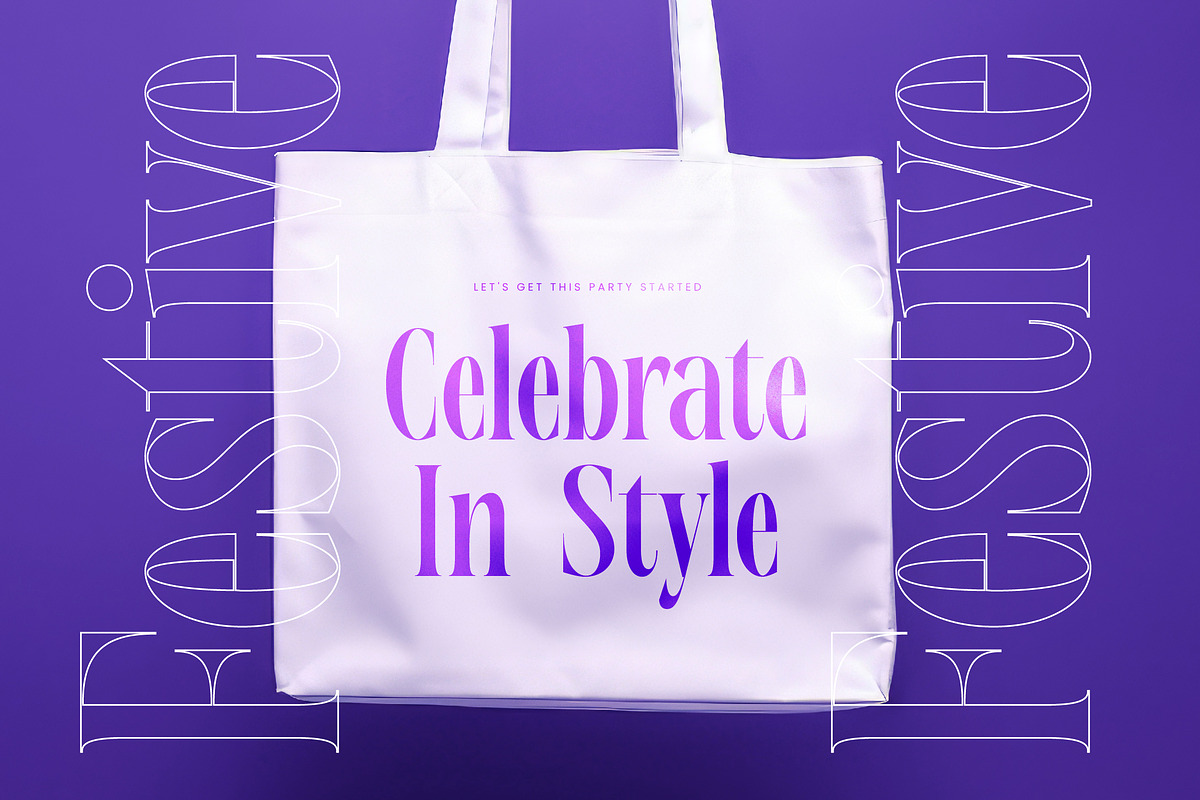 Magrefin Modern Display Font, a Serif Font by Letterena Studios (Photo 4 of 15)