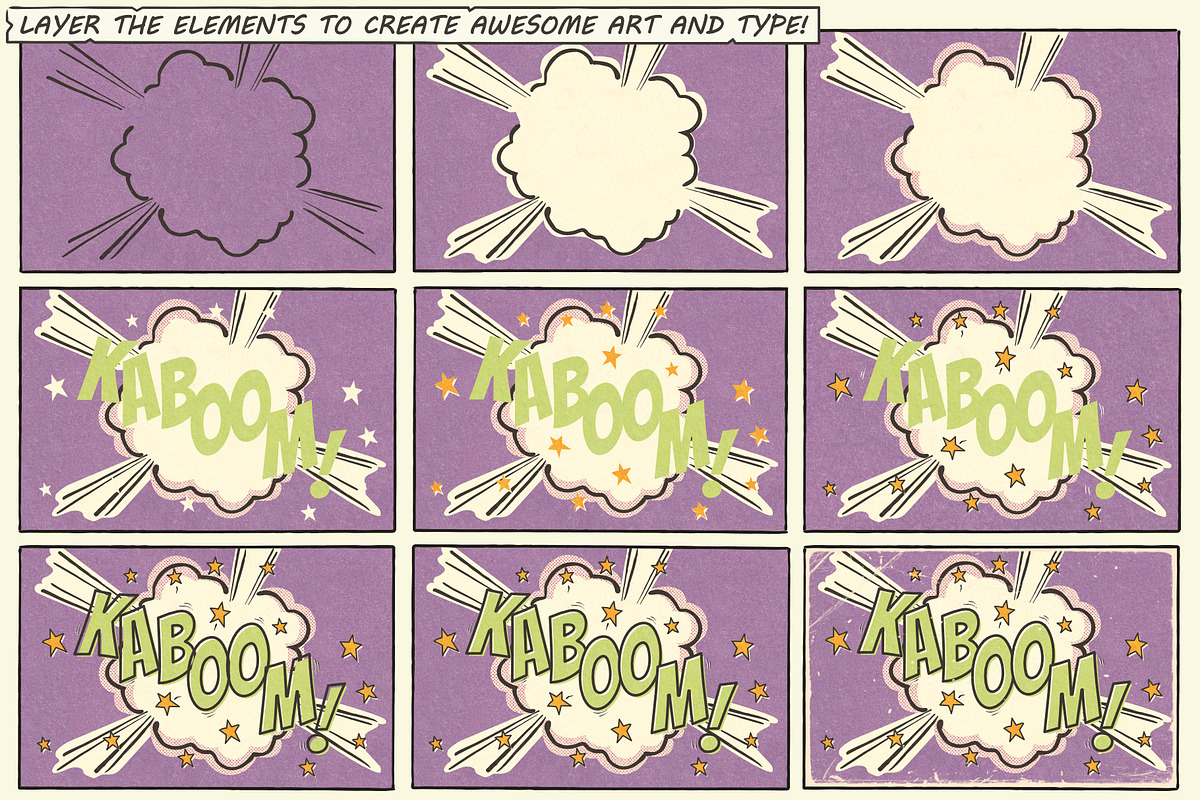 The Vintage Comic Creator, a Brush Add-On by The Artifex Forge (Photo 5 of 9)