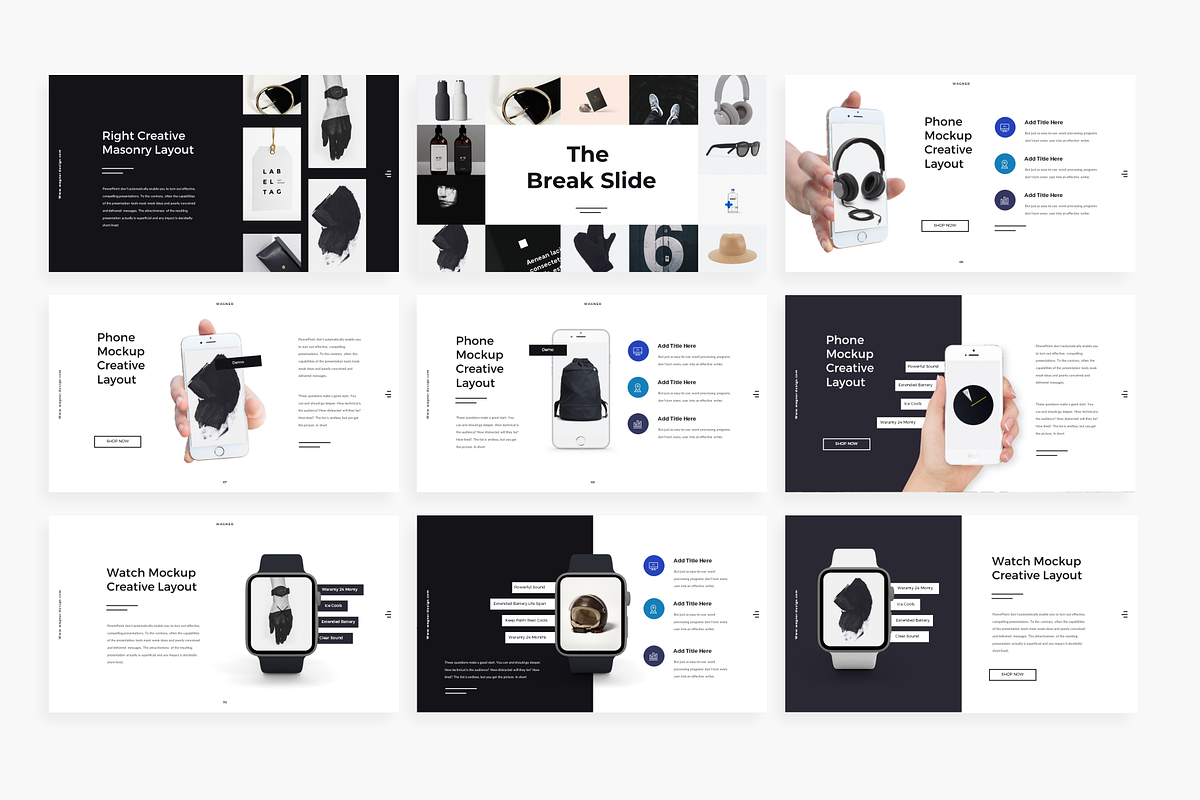 Wagner - Powerpoint Template, a Presentation Template by Mikokit (Photo 9 of 18)
