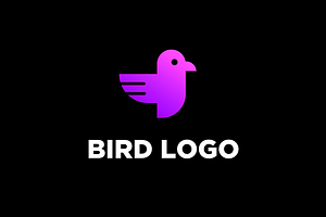 Bird Fly Logo Vector