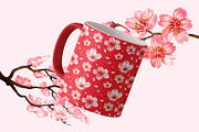 Sakura Harmony – Watercolor, a Seasonal Illustration by CreativeValuation (Thumbnail 12 of 12)