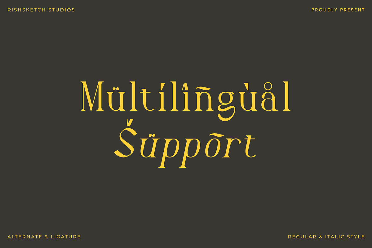 Arkalune - Serif Typeface Font, a Serif Font by Rishsketch (Photo 9 of 15)