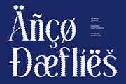 CS Alma Distort, a Serif Font by Craft Supply Co. (Thumbnail 7 of 8)
