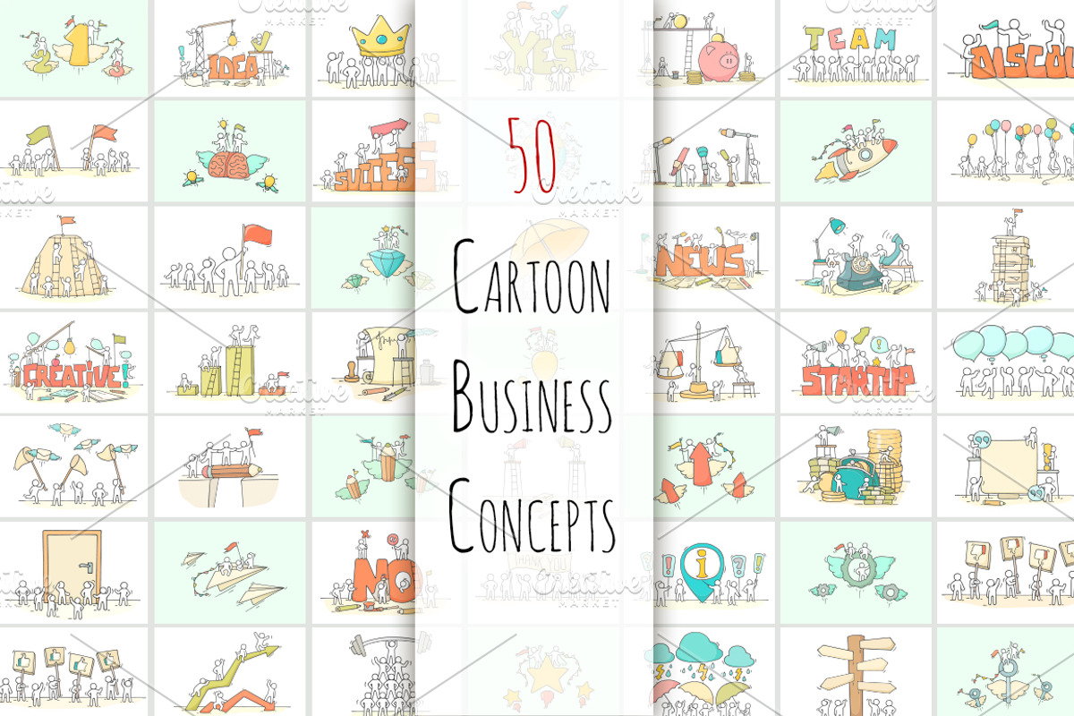 Business concepts with people #4, a Finance Illustration by Sapunkele (Photo 1 of 3)