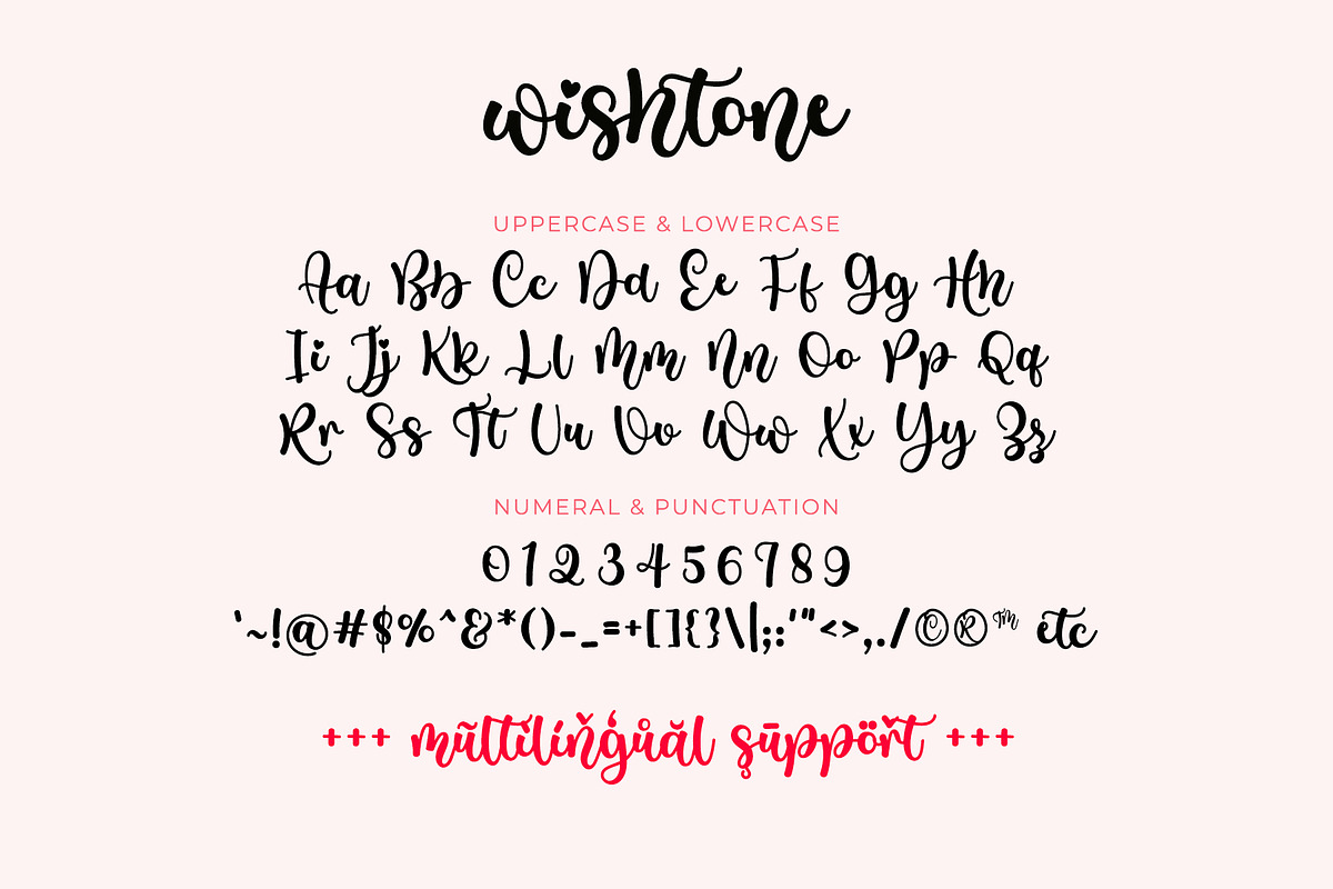 Wishtone - Simple Handwritten Font, a Handwritten Font by Airotype (Photo 8 of 9)
