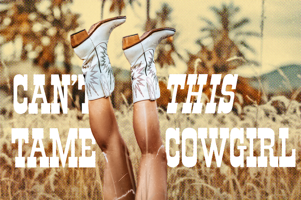 Rodeo Nights - Western Font, a Slab Serif Font by Horlleys (Photo 2 of 7)