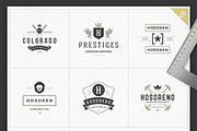 1000 Logos and Badges Bundle, a Branding & Logo Template by Vasya Kobelev (Thumbnail 2 of 39)