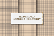 Warm Brown Tartan Pattern, a Pattern Graphic by wind mill (Thumbnail 1 of 2)