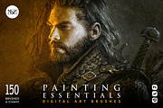 Painting Essentials Digital Brushes, a Brush Add-On by Mike Nash Illustration (Thumbnail 1 of 5)