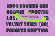 Luicy – Bold Groovy Sans Serif Font, a Sans Serif Font by Inviline.co (Thumbnail 15 of 15)