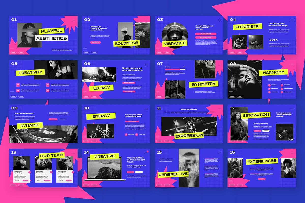 Pop Style - Powerpoint, a Presentation Template by AQR Studio (Photo 3 of 3)