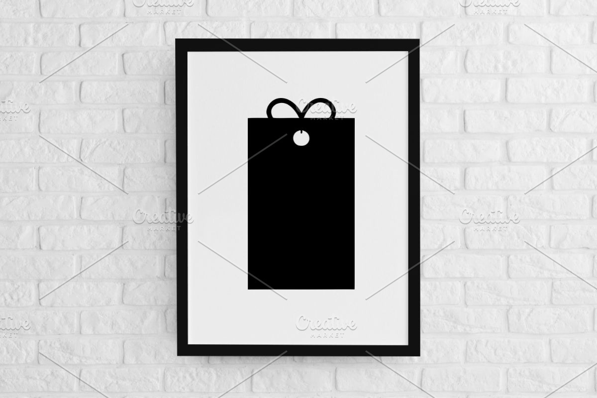 Gift Tags Silhouette SVG #2, a Decorative Illustration by newminddesign (Photo 2 of 5)