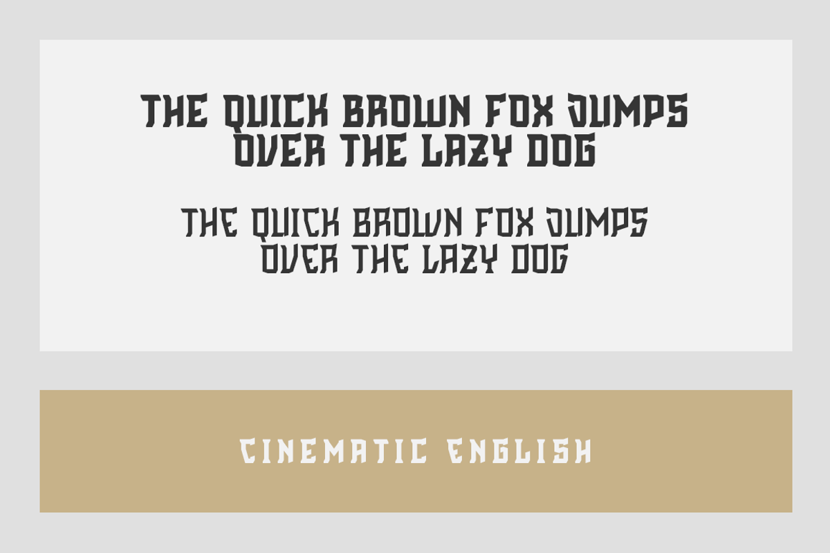Cinematic English preview 3
