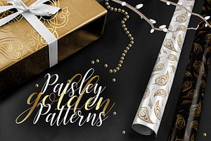 Paisley Golden Patterns