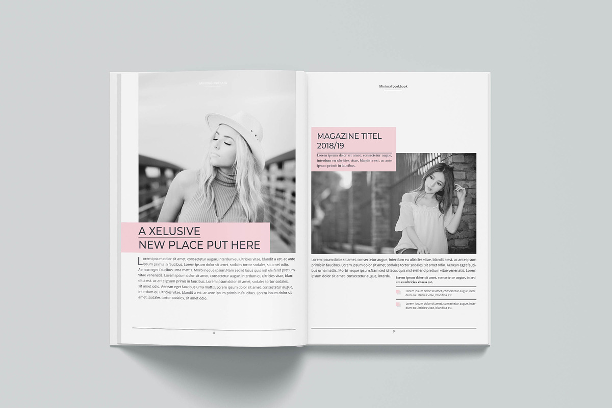 Fashion Magazine Templates, a Magazine Template by obidullah_01 (Photo 7 of 14)