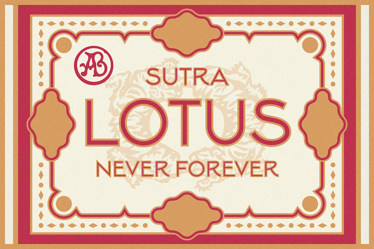 Lotus | Egyptian Sans, a Sans Serif Font by Artifact Bazaar (Photo 6 of 6)