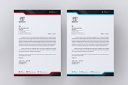 Letterhead Ms Word Google Docs Pages, a Stationery Template by Tbunny (Thumbnail 4 of 6)