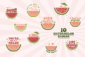 Taste Of Summer. 60 Groovy Logos