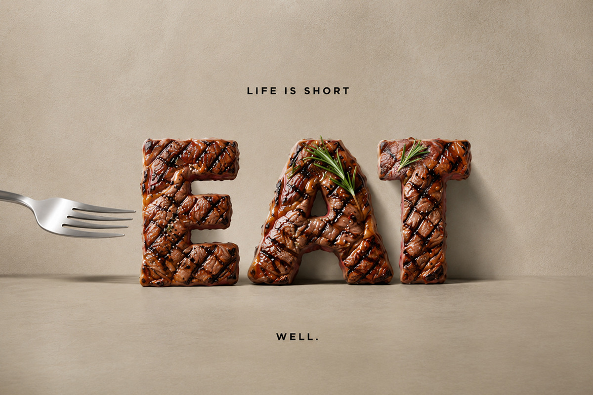 Steakhouse Font, a Sans Serif Font by Handmadefont (Photo 6 of 14)