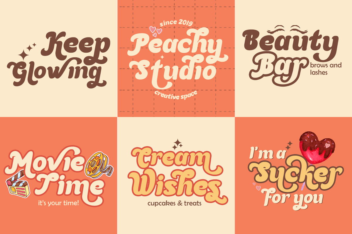 Night Sunday - Retro Font, a Font by Say Studio (Photo 2 of 15)