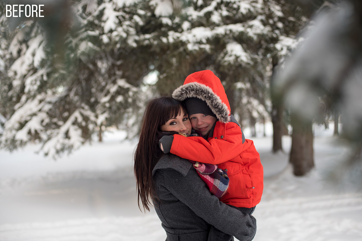 Let It Snow Photography Overlays, a Layer Style Add-On by Ashley Alexandra Design (Photo 8 of 11)