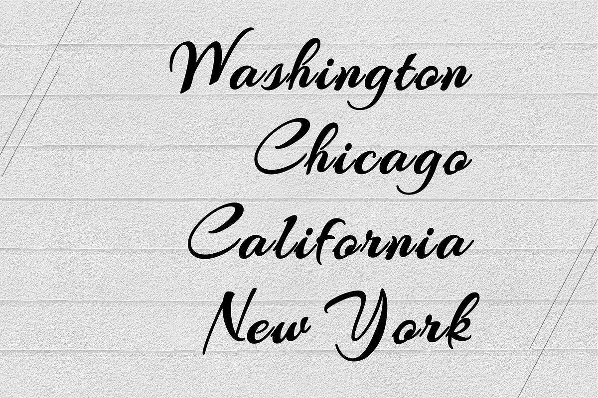 Hawaii Creativity Script Font, a Script Font by Blue Digital Studio (Photo 6 of 8)