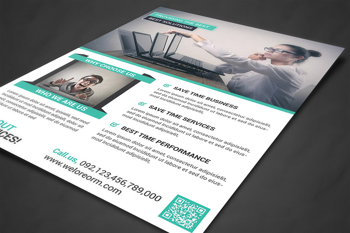 Best Business Flyers Templates, a Flyer Template by AfzaalGraphics (Photo 2 of 4)