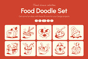 Food Doodles Icon, an Outline Icon by Vectors Market (Thumbnail 1 of 9)