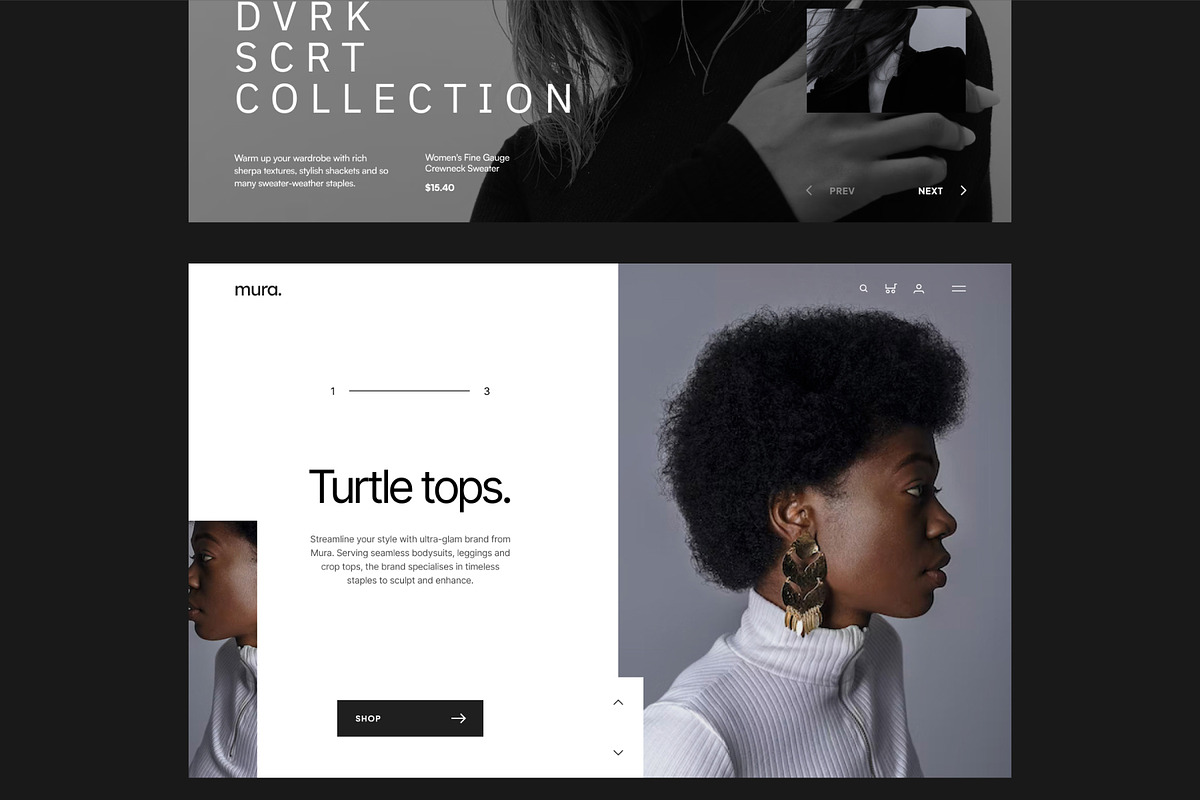 Olqinu 30 Fashion Figma Headers, an UI Kit Template by neuwebz (Photo 5 of 7)