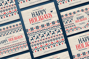 Holiday Cards Templates, a Card Template by Rome B Creation