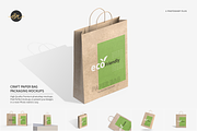 Craft Paper Bag Packaging Mockups, a Packaging Mockup by shaikerintu (Thumbnail 1 of 11)