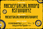 Ugly Biker - Condensed Retro Font, a Serif Font by JumboDesign (Thumbnail 4 of 6)
