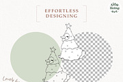 Christmas Goose Outline SVG, an Animal Illustration by TitaLivingArt (Thumbnail 5 of 10)