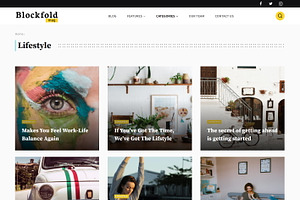 Blockfold - WordPress Blog& Magazine