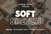 SoftSketch - Warm Organic Fonts, a Script Font by Creacy Studio (Thumbnail 1 of 10)