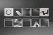 22 monochrome grainy gradients, a Texture Graphic by mamormo (Thumbnail 3 of 4)