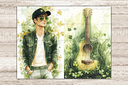 Lucky Junk Journal Pages, a Person Illustration by GlamArtZhanna (Thumbnail 10 of 10)