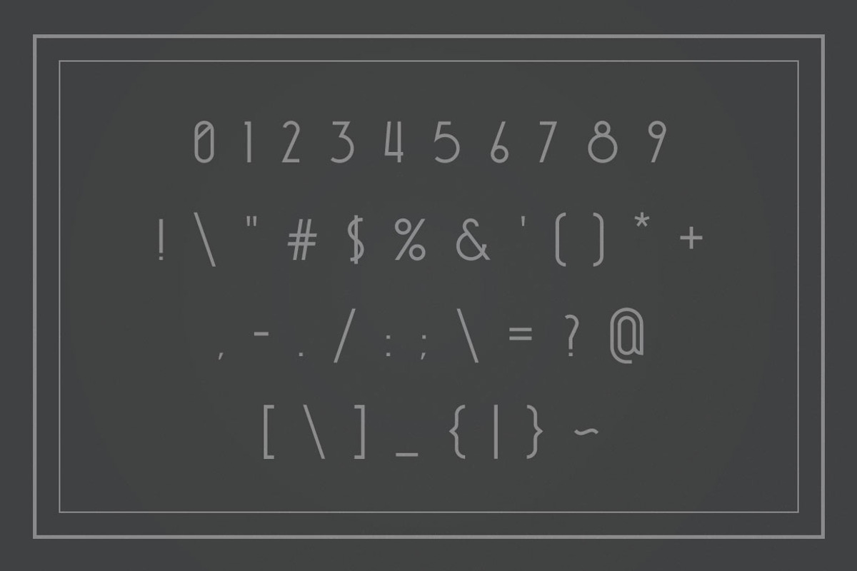 Noirside Font + Styles preview 3