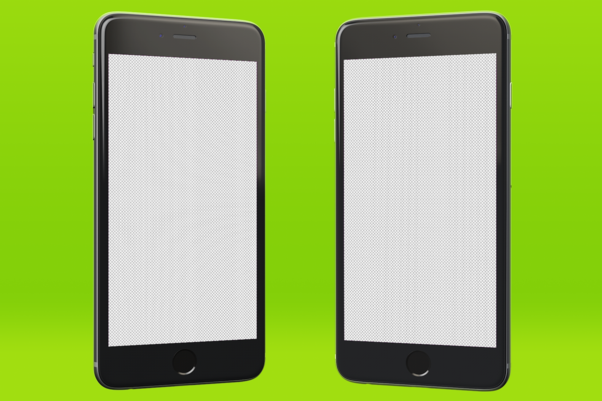 5 gorgeous mockups of iPhone 6+, an iPhone Mockup by Shakuro (Photo 5 of 5)