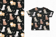 Cute Dogs, a Pattern Graphic by AnnieArt (Thumbnail 4 of 4)