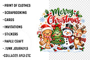Trending Cute Christmas Characters, a Work Illustration by SinaCreation (Thumbnail 3 of 6)