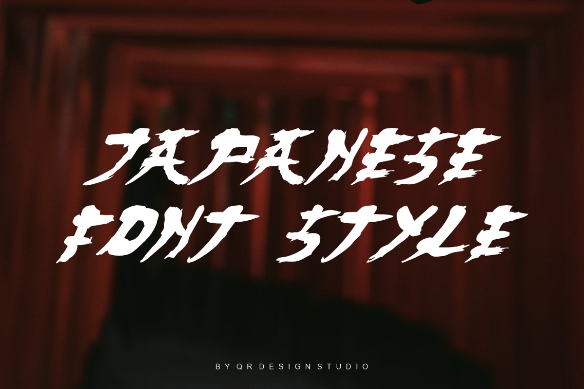 Haceji Chair - Japanese Font, a Font by QR Design Studio (Photo 2 of 6)