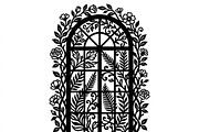 50 Floral French Window Ornament, a Decorative Illustration by Amazin_art (Thumbnail 25 of 44)