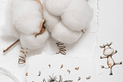 8 Cute Cow Clipart, an Animal Illustration by Pati Charm Studio (Thumbnail 7 of 8)