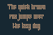 Salamon Kane Blackletter Display, a Blackletter Font by IHDSTD (Thumbnail 6 of 7)