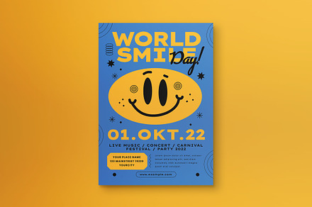 World Smile Day Flyer