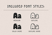 Bubble Display Font - Canele Soda, a Handwritten Font by ZoloDesignHub (Thumbnail 3 of 9)
