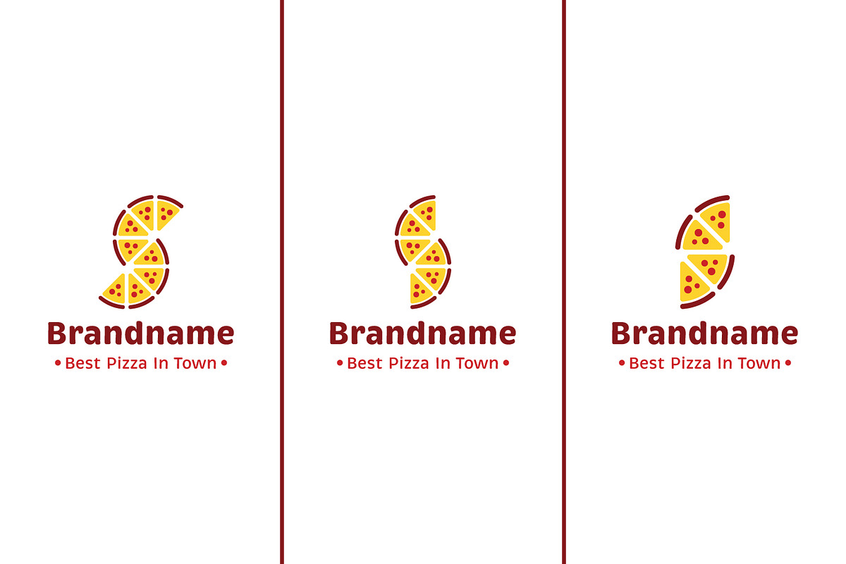 Letter S Pizza Logo, a Branding & Logo Template by Pray Art Design Studio