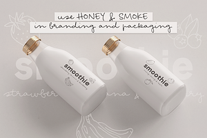 Honey & Smoke Font Collection